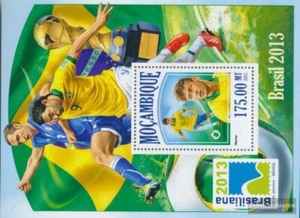 Briefmarken Mosambik 2013 Mi Block 826 (kompl. Ausgabe) postfrisch Brasilien 201 - Bild 1 von 1