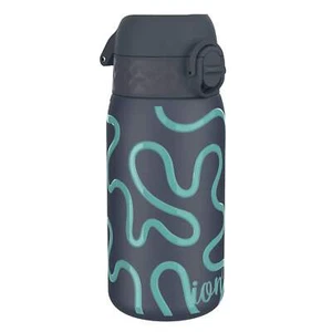Auslaufsichere Thermo Stahl Wasserflasche, isoliert, Squiggly Line, 320ml (11oz) - Bild 1 von 7