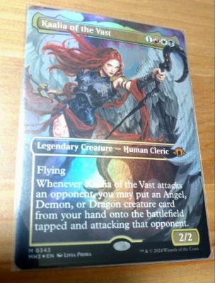 MTG Foil kaalia of the vast Borderless   M0343 MH3 EN Modern Horizons3 NM - Image 1 of 2