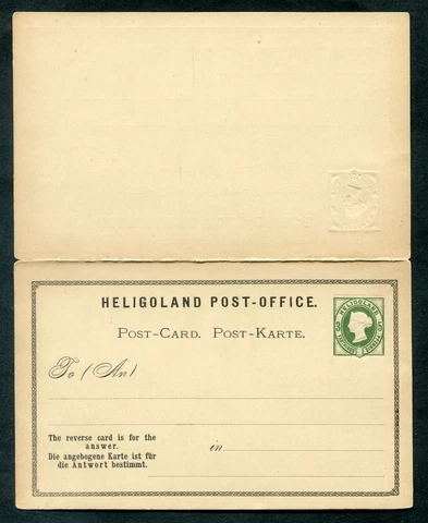Helgoland Ga P2 Luxury MNH Mint (T3553 Cover