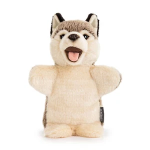 Animalcraft Wolf 7.5 x 11 Polyester Soft Plush Stuffed Animal Hand Puppet - Picture 1 of 1