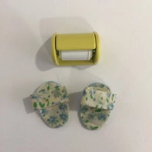 Calico Critters Sylvanian Families - Muebles de baño azules - Zapatillas y TP - Imagen 1 de 1