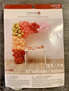 Balloon Garland Multi-Color 10ft. 92 Balloons - Picture 1 of 1