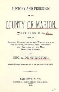 1880 Marion County West Virginia, WV, Geschichte & Genealogie Stammbaum DVD CD B19 - Bild 1 von 2
