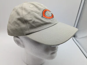 Chicago Bears - NFL - Khaki Tan Low Profile Cap Hat Embroidered 1974-2023 Logo - Picture 1 of 8
