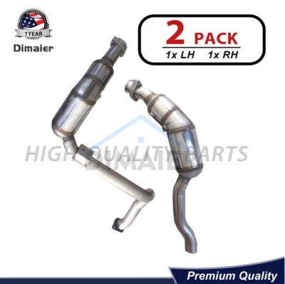 Par de convertidores catalíticos para 10-13 Land Rover Range Rover Sport LR4 5,0 L V8 EE. UU. Foto 1 de 4