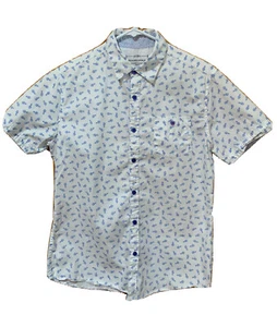 Paper Denim & Cloth PD&C Mens Shirt Peached Poplin Tailored Button Up Size M - Picture 1 of 9