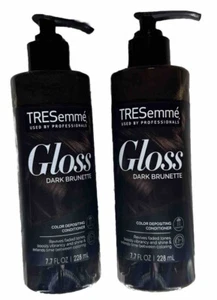 MENGE 2 🙂TRESemme glänzend dunkelbraun Farbe Ablage Conditioner 7,7 fl oz - Bild 1 von 6
