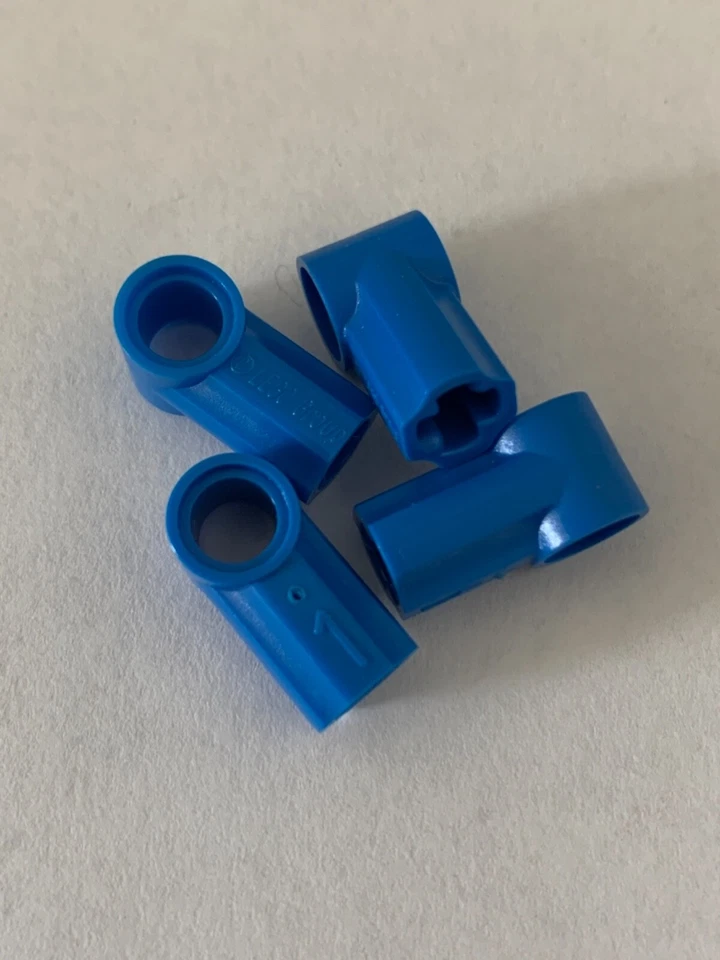LEGO Parts 32013 (4pcs) Technic, Axle & Pin Connector #1 Angled Choose Color - Image 1 of 1
