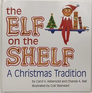 Elf On The Shelf  - BOY - A Christmas Tradition Hardcover BOOK ONLY  - Imagen 1 de 8