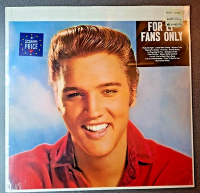 Elvis Presley -For LP Fans Only / SEALED - Rare 1989 BMG Mono Pressing / EU - Bild 1 von 2