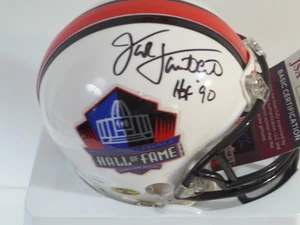 Jack Lambert signed HOF mini helmet, JSA, HOF 90 - Picture 1 of 1