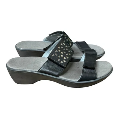 Naot Zapatos Mujer Talla EU 39 US 8-8.5 Sandalias Ashley Negro Foto 1 de 4