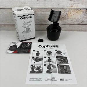 WeatherTech CupFone Porte-gobelet universel réglable support de voiture pour téléphones portables - Photo 1 sur 7