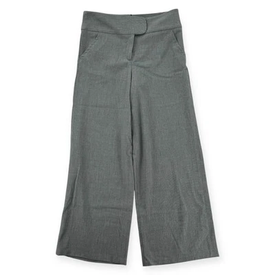 Pantalones Studio M Pierna Ancha Mujer 8P Pequeño Elastizados Grises Carrera Nuevos con Etiquetas Foto 1 de 4