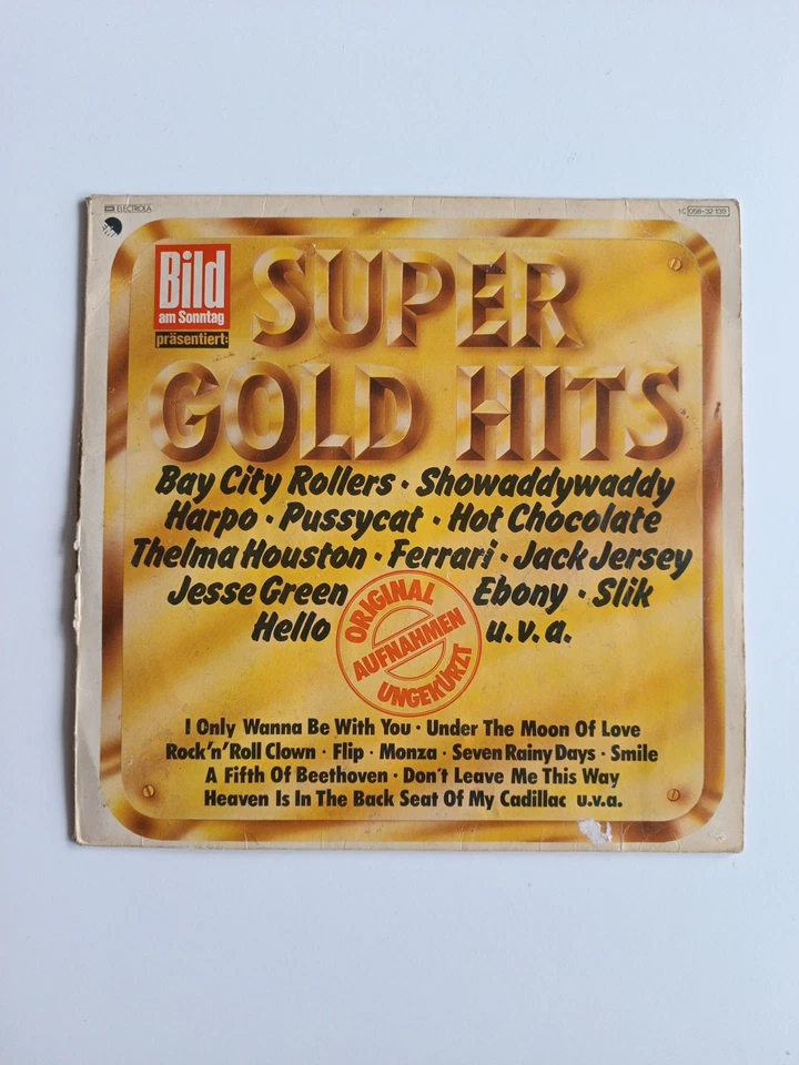 Various - Super Gold Hits LP 12" Bild Am Sonntag Original Aufnahmen Ungekürzt  - Bild 1 von 1