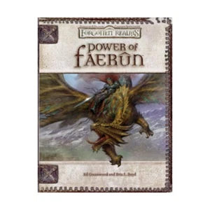 WOTC Forgotten Realms d20 Power of Faerun casi nuevo - Imagen 1 de 2