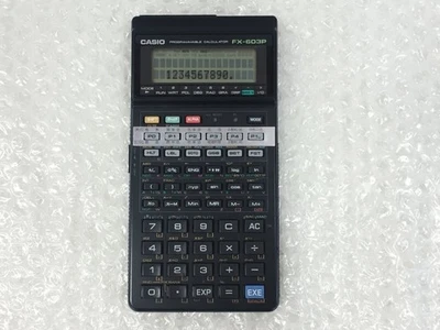 Casio FX-603P Pocket Computer Scientific Programmable Calculator Tested JP - Image 1 of 4