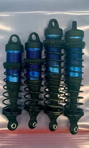 RC REMOTE CONTROL ORIGINAL TEAM LOSI TEN-SCTE SHORT COURSE TRUCK 4X4 BLUE SHOCKS - Picture 1 of 5