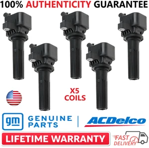 x5 GENUINE ACDelco Ignition Coils For 2006-2012 Chevrolet, GMC Hummer  12629472 - Picture 1 of 4