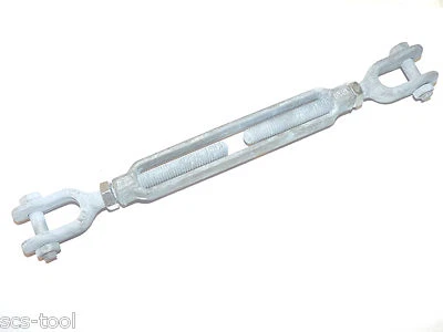 Cooper Campbell BTC 6250505 Galvanized Turnbuckle 1/2 x 6 in 12.75 OAL USA