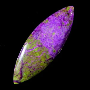 13.CT Natural Atlantisite Stichtite Marquesa Cabujón Gemsotne CE=353 - Imagen 1 de 7