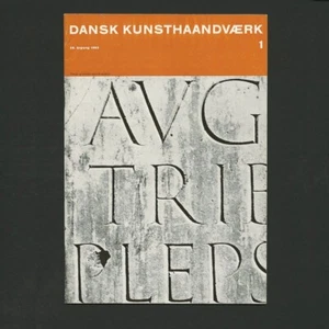 1963 Ole WANSCHER Danish Craft Design: Dansk Kunsthåndværk mag Christian POULSEN - Picture 1 of 6