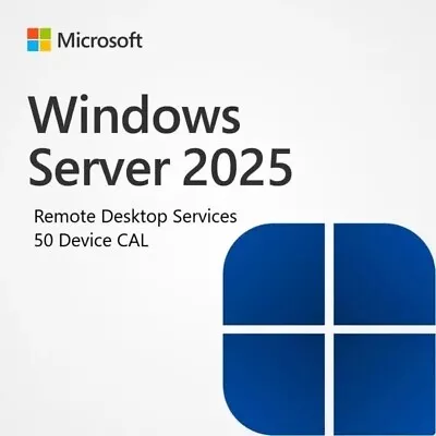 50 RDS Device CAL Windows Server 2025 Remote Desktop Services CALs - Image 1 of 2