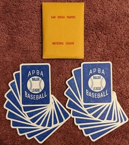 Juego de 20 tarjetas de béisbol 1985 APBA San Diego Padres MLB Steve Garvey Tony Gwynn - Imagen 1 de 3