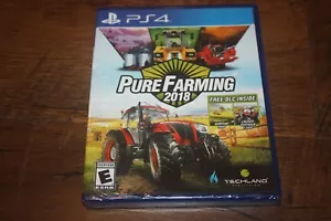 Totalmente Nuevo Sellado de Fábrica PS4 Pure Farming 2018 ENVÍO GRATUITO EE. UU. RÁPIDO - Imagen 1 de 2