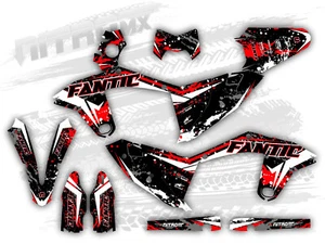 Grafik passend Fantic XE 125 250 2023 Dekor Aufkleber - Picture 1 of 1