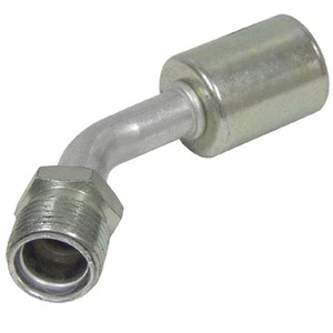 BEADLOCK FITTINGS, CRIMP ,MALE INSERT O RING, 45 DEGREE #6 NUT/ #6 HOSE 35B-1811 - Picture 1 of 1