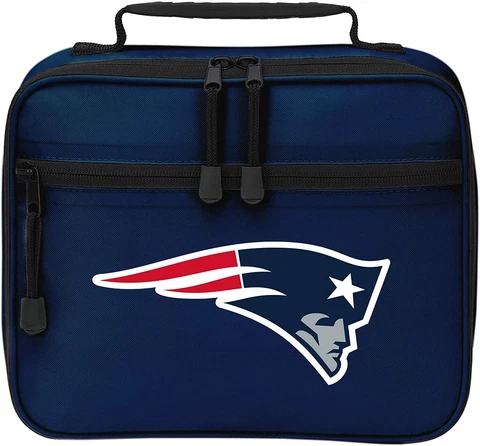 NEW Officially Licensed NFL "Cool Time" Lunch Kit Bag (New England Patriots) Cover