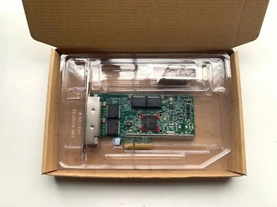 Dell TMGR6 Broadcom BCM5719 Quad Port RJ45 1GbE PCIe x4 Low Profile Network Card - Image 1 of 4