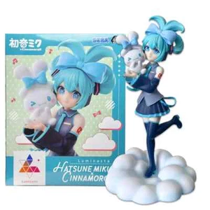 17CM Anime Hatsune Miku X Cinnamoroll Figur Anime Perifere Sammlermodelle - Bild 1 von 24