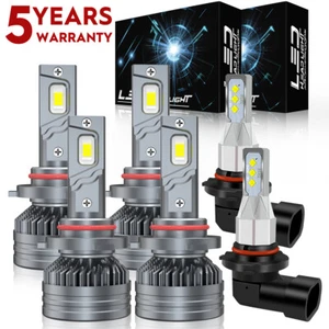 Faro LED alto bajo antiniebla M9QC para Toyota Corolla 2005 2006 2007 2008 - Imagen 1 de 16
