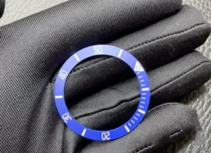 Blue / Black Luminous Ceramic Watch Bezel Insert For Tudor Pelagos M26500 Models - Foto 1 di 8