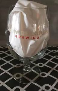 New Belgium Brewing Co. Stemmed Tulip Craft Beer Glass 0.47L - JOHN etch, EUC - Picture 1 of 9