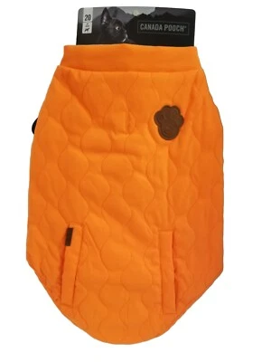 Canada Pooch Reversible Vest Size 20 Yellow/Plaid Dog Coat - Image 1 of 4