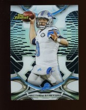 2015 FINEST MATTHEW STAFFORD #150 BLACK REFRACTOR