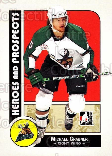 2008-09 ITG Heroes and Prospects #32 Michael Grabner - Image 1 of 1