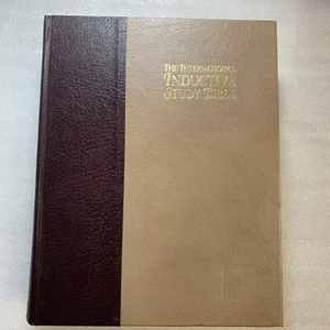 International Inductive Study Bible NASB Wide Margin New American Standard Bible - Picture 1 of 19