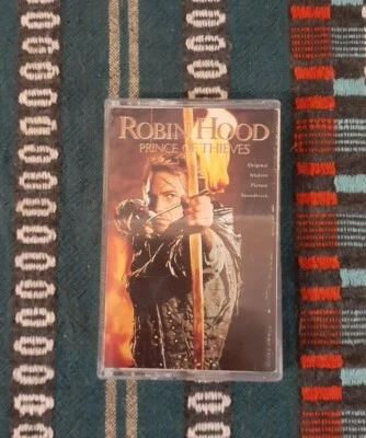 Robin Hood Prince Of Thieves OST (Cass, Album) Morgan Creek USA Like New Used NM - Image 1 of 2