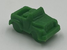 1981 Ideal DUKES OF HAZZARD BOARD GAME - Replacement Part - GREEN JEEP