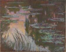 Claude-Oscar Monet - Water-Lilies, 24x32 Rolled Canvas Home Decor Wall Print
