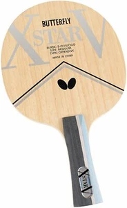 JAPÓN Mariposa 37011 Exterior V FL 5 Madera contrachapada Ofensiva Tenis de Mesa Pista Amarilla - Imagen 1 de 6