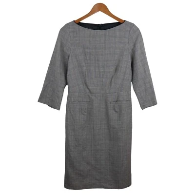 Vtg 70s 80s Pendleton Wool Pencil Glen Check Mod Pin Up Dress Womens Sz 4 Medium - Image 1 of 4