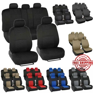 New Seat Covers for Car Truck SUV Van - Universal Protectors Polyester for Car - Bild 1 von 16