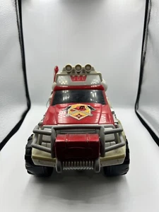 Matchbox Rescue Net Map N Go Fire Truck Vtg 2000 Heavy Duty Some Wear Great Rare - Picture 1 of 9