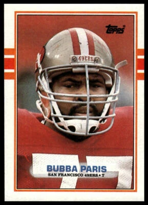 1989 Topps #22 Bubba Paris - Image 1 of 2
